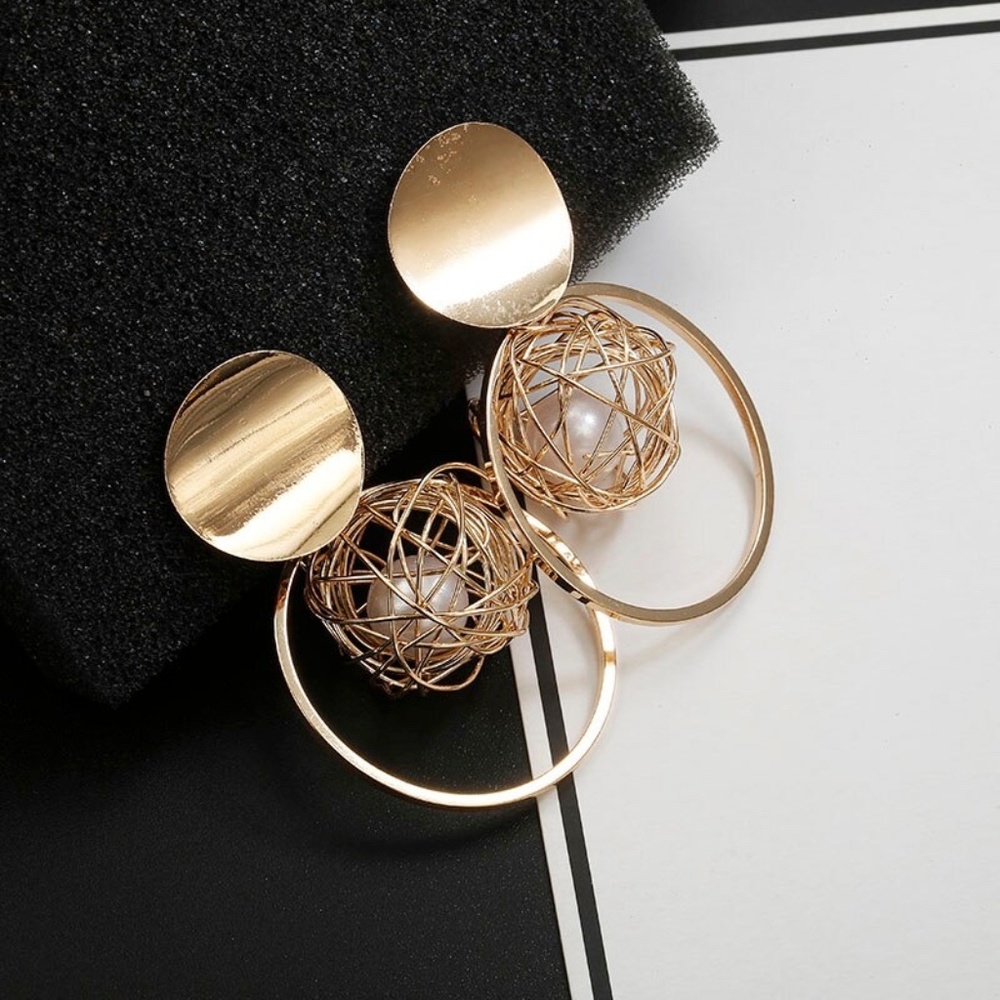 New Ivonne Destination Geometric Hanging Earrings
